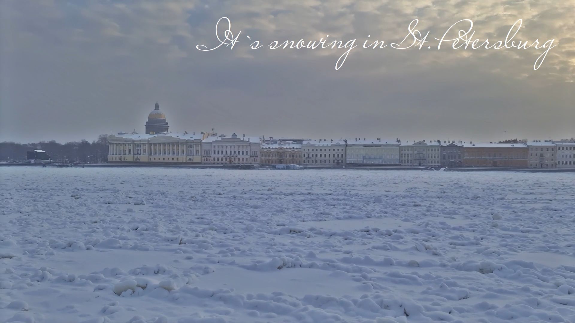 It`s Snowing In St.Petersburg (A.Ladygin)