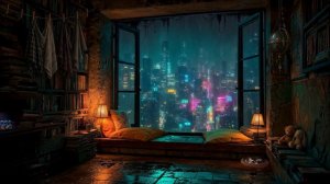 Дождливый Лофи Lo fi City🌃 Lofi Beats для сна, расслабления Lofi music Lofi Live Лофи Хип Хоп