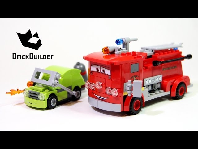 Сборка и обзор набора LEGO Cars 9484: Спасение Реда