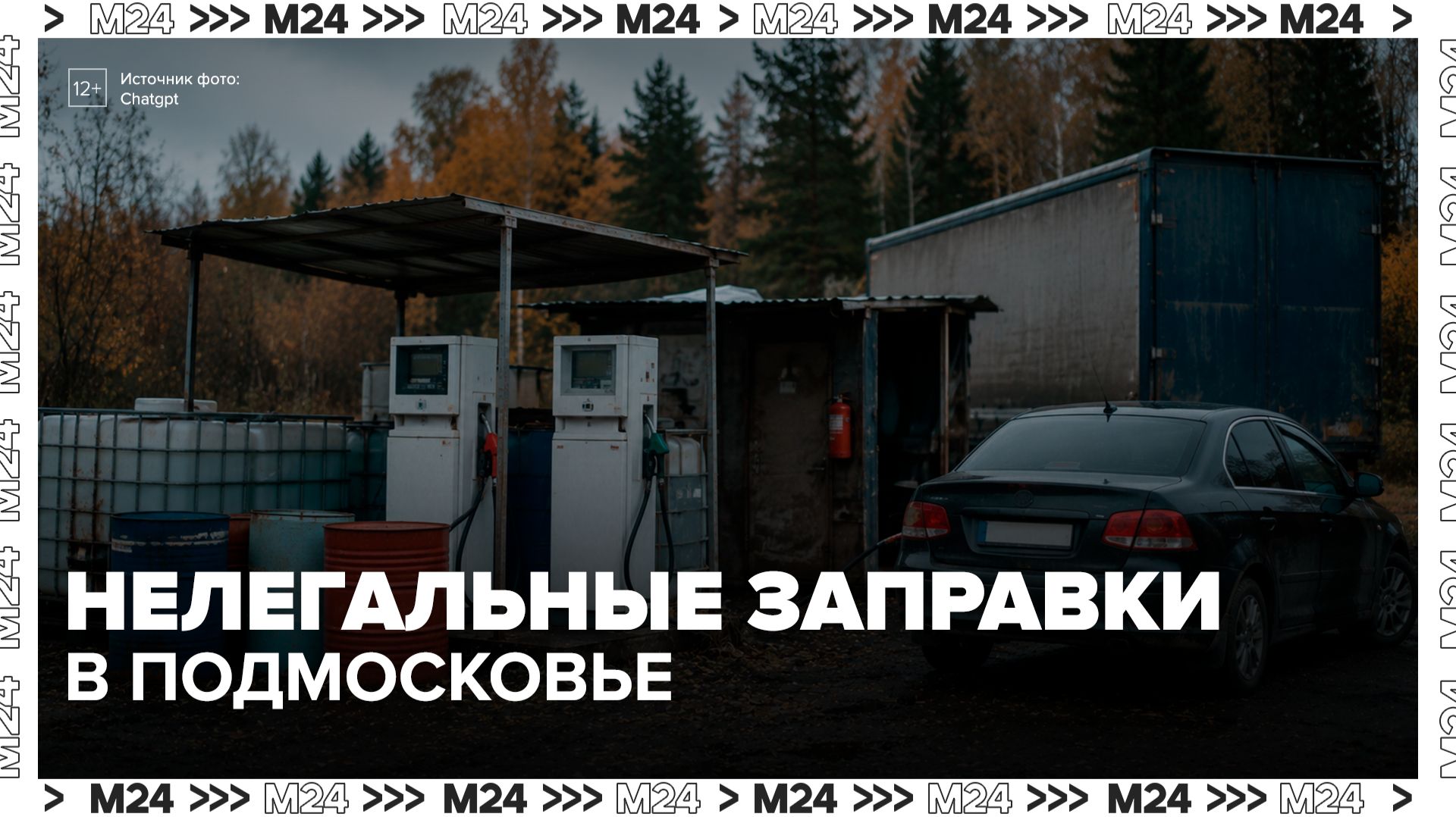 В Подмосковье начали появляться нелегальные заправки - Москва 24