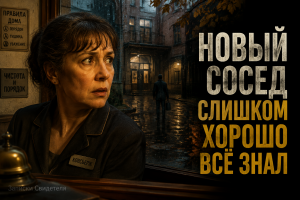 Новый сосед слишком быстро узнал всех одиноких стариков