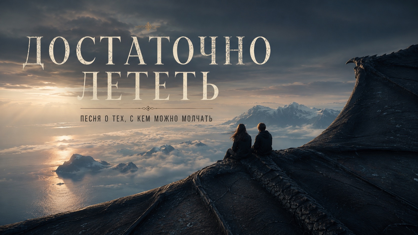 ДОСТАТОЧНО ЛЕТЕТЬ | Песня о тех, с кем можно молчать