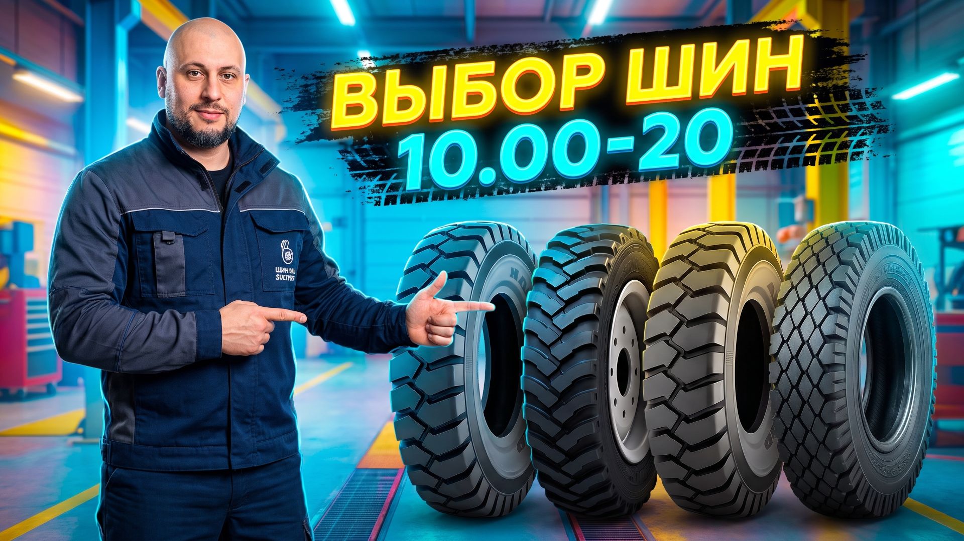 Какую шину выбрать на колесный экскаватор? Обзор 4 моделей