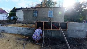 СТЕНА УПАЛА В ПОГРЕБЕ! НО ФУНДАМЕНТ ПРОДОЛЖАЕМ