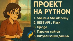 Изучи Python по-настоящему: базы данных, API, Django, парсинг и графики