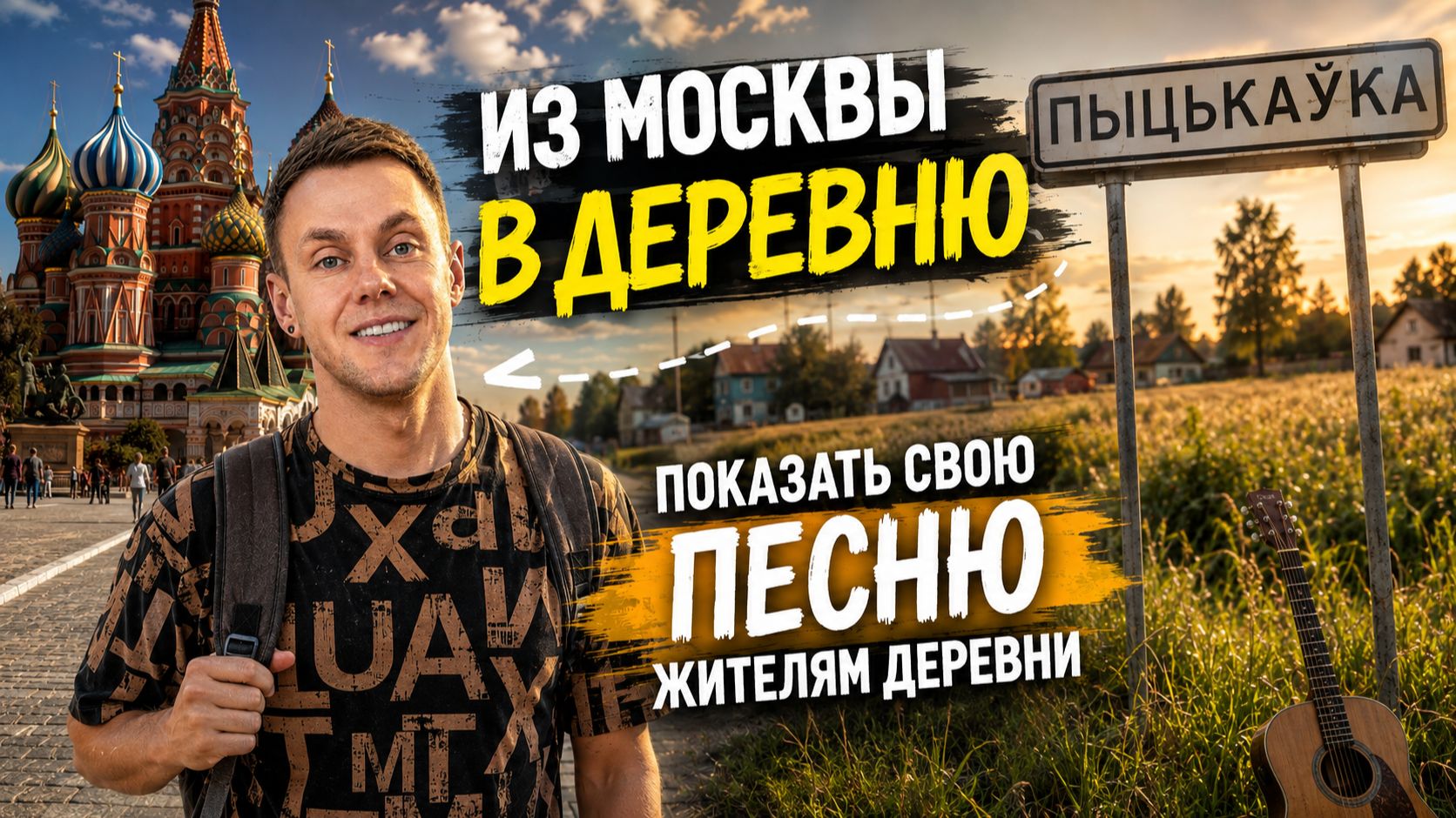 Я проехал 560 км в деревню с 51 жителем. И показал им свою песню😱