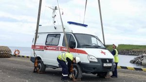 Машину скорой помощи доставили на остров Итуруп после обращения медиков к Путину