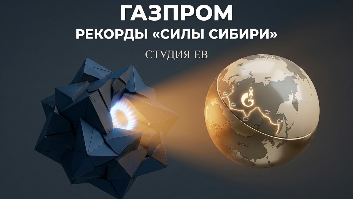 Газпром: Рекорды «Силы Сибири»