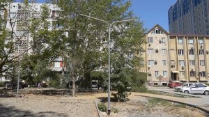 В Махачкале идут ремонтные работы на дворовых территориях по улицам Каримова и Петра Первого