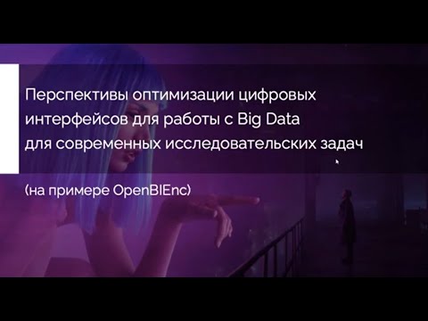 Чернавский Александр Сергеевич: Перспективы оптимизации цифровых интерфейсов для работы с Big Data