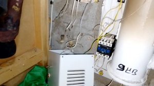 Отсоединяю электро котел 380 вольт, опасно.
