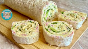 Крабовый рулет: простая, но эффектная закуска для гостей