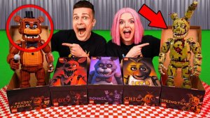 Я ОТКРЫЛ ВСЕ ЛЕГО НАБОРЫ  АНИМАТРОНИКОВ Freddy, Foxy, Bonnie, Chica!