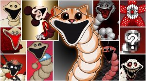 Мой Sprunki-персонаж HUNGRY WORM (от Фазы 1 до НОВОЙ Фазы 29, а также Фаза 30 из Roblox)