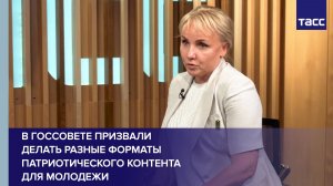 В Госсовете призвали делать разные форматы патриотического контента для молодежи