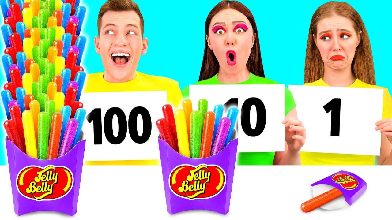 100 Слоев Еды Челлендж # Потрясающие Кулинарные Рецепты от Fun Challenge