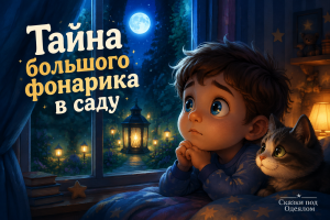 Тайна погасшего фонарика в саду