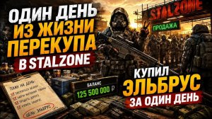 ОДИН ДЕНЬ ИЗ ЖИЗНИ ПЕРЕКУПА В STALZONE КУПИЛ ЭЛЬБРУС ЗА ОДИН ДЕНЬ