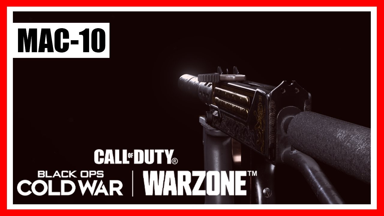 Лучшая сборка на MAC-10 | Warzone | Season One | SubMachine Gun Black Ops Cold War