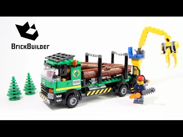 LEGO CITY 60059 Лесовоз — Скоростная сборка для коллекционеров - Серия Great Vehicles (16/48)