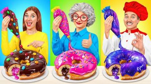 Кулинарный Челлендж Я против Бабушки Эпичная Битва с Едой от Multi DO Smile