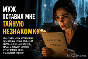 После смерти мужа нотариус назвала имя неизвестной женщины