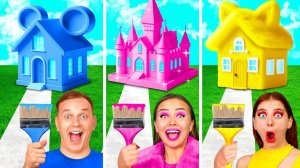 Домики Одного Цвета Челлендж # Смешные Cитуации от Fun Challenge