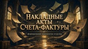 Документы. Накладные, акты, счета-фактуры (формирование).