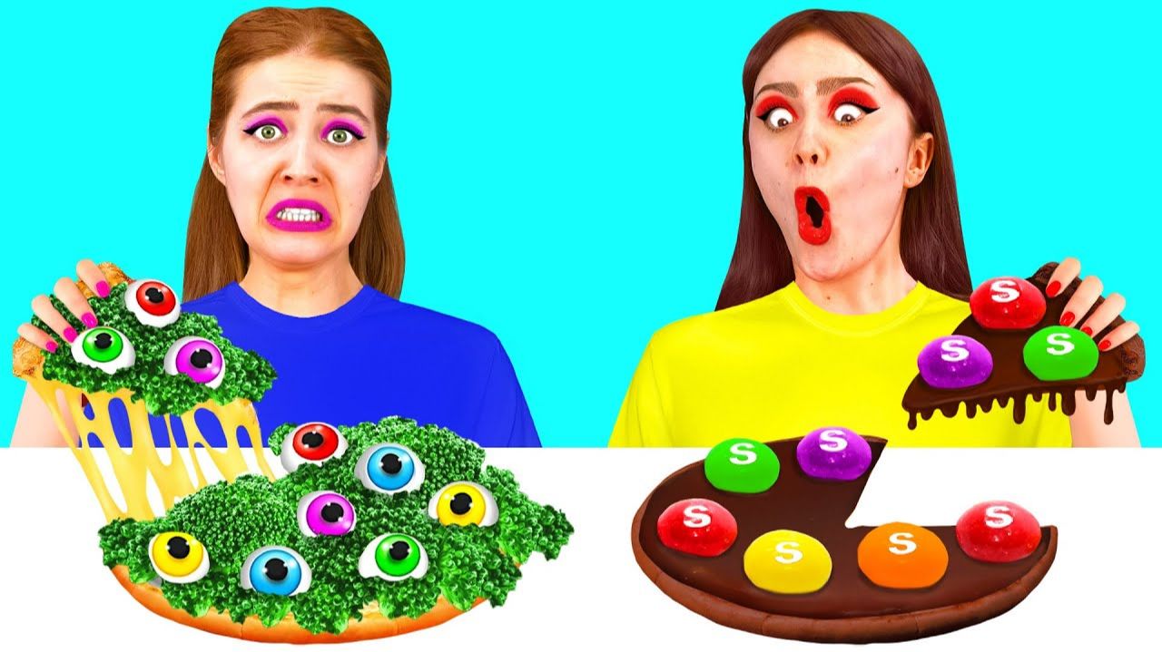 Укрась Пиццу Челлендж # Вкусные Кухонные Лайфхаки от Fun Challenge