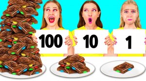 100 Слоев Еды Челлендж # Кухонные Лайфхаки и Хитрости от Fun Challenge