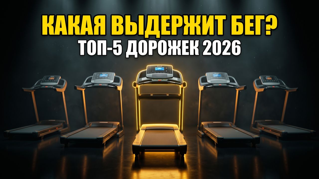 ТОП-5 Беговых Дорожек 2026: какая реально выдержит бег?