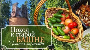 🌸Летние дневники: Поход к СТАРОЙ БАШНЕ - Убираю землю на хранение - Ночные фонарики - Рыжие котики