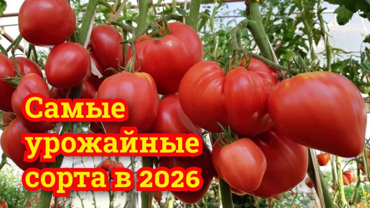 САМЫЕ УРОЖАЙНЫЕ ТОМАТЫ ПО ИТОГАМ 2026 ГОДА. ПЕРВАЯ ЧАСТЬ