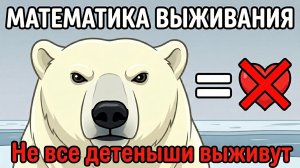 Почему медведица оставляет детёныша. Природа знает математику