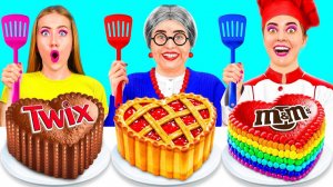 Кулинарный Челлендж# Я против Бабушки # Смешные Ситуации и Неудачи от Fun Challenge