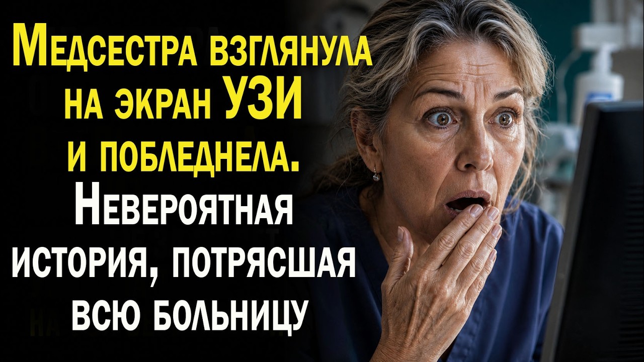 Медсестра взглянула на экран УЗИ и побледнела. Невероятная история, потрясшая всю больницу