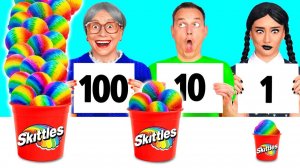 100 Слоев Еды Челлендж # Безумная Кулинарная Битва от Fun Challenge