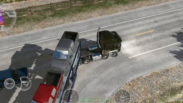 Truck Simulator Driver USA EVO доставка автомобилей