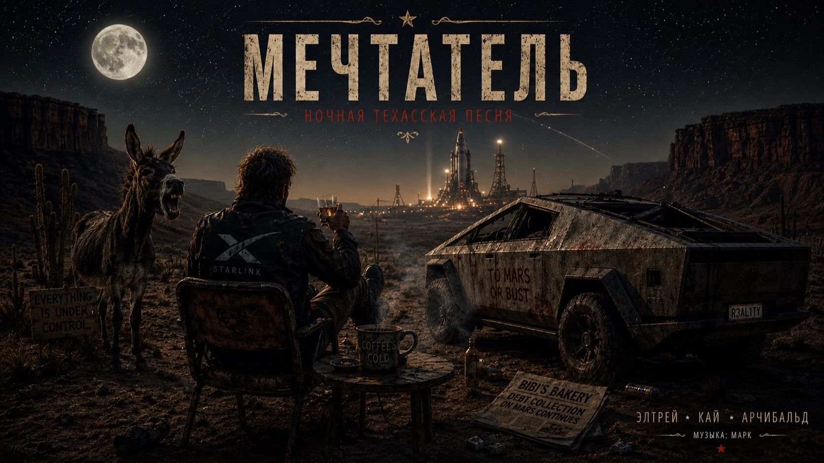 МЕЧТАТЕЛЬ | Едкий техасский Dark Cabaret
