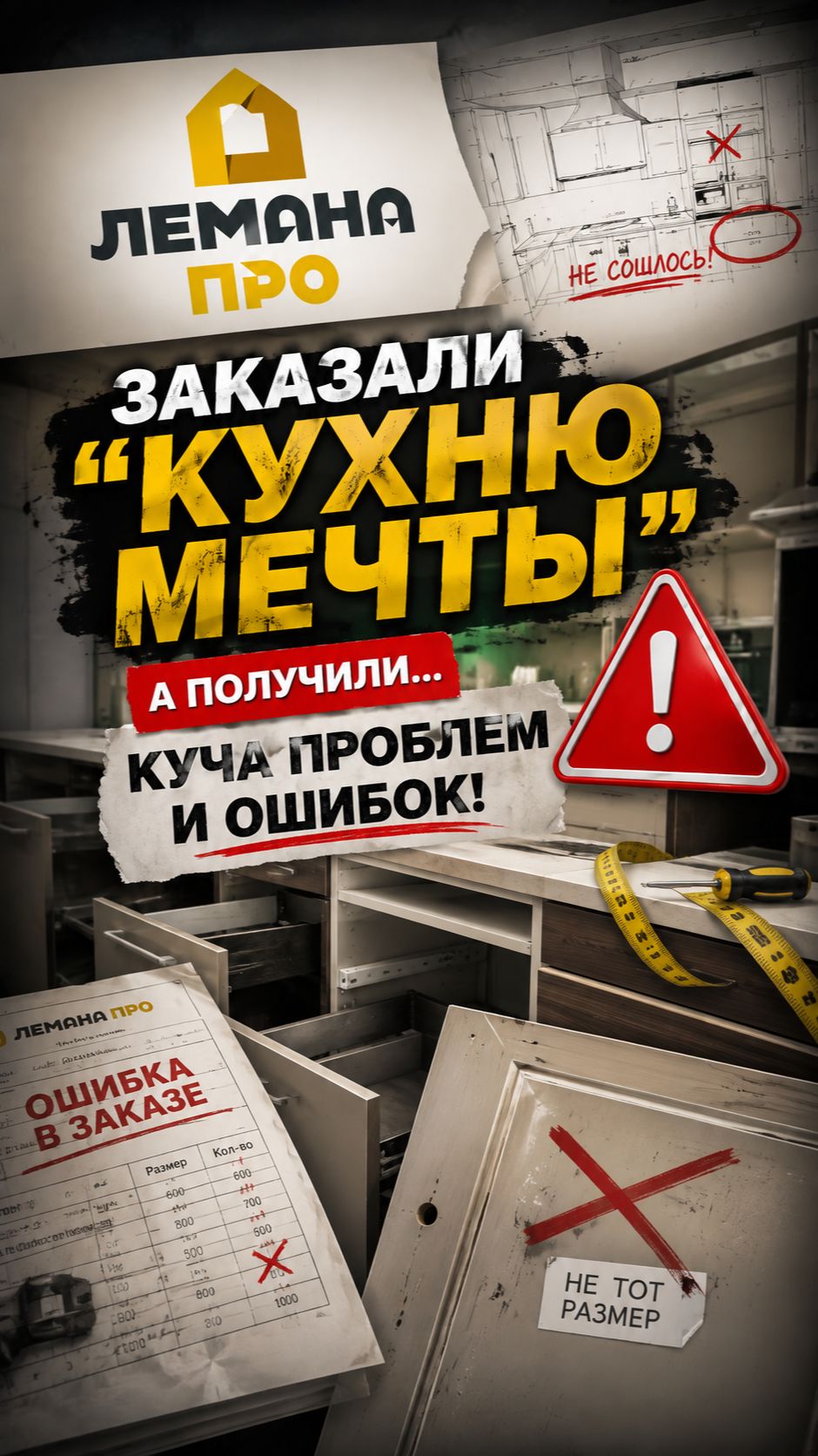 Ошибки дизайнера Лемана ПРО