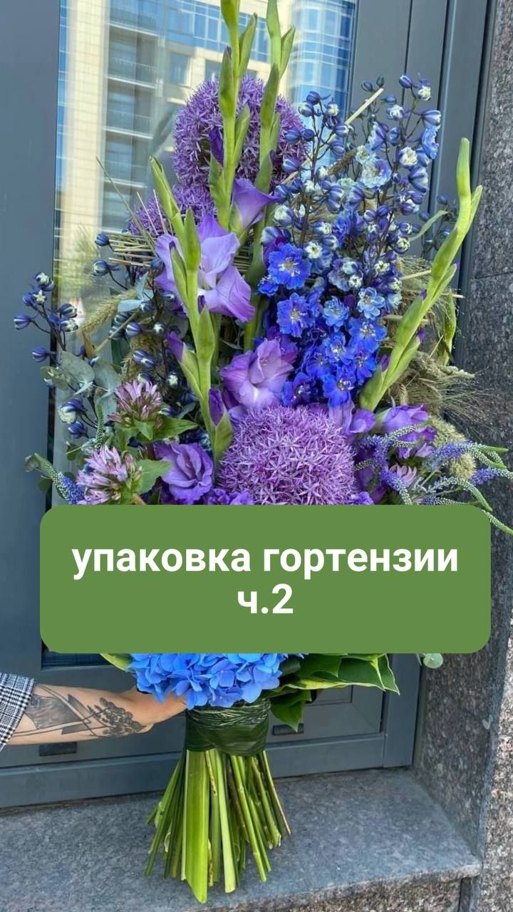 Упаковка гортензии L Ч.2