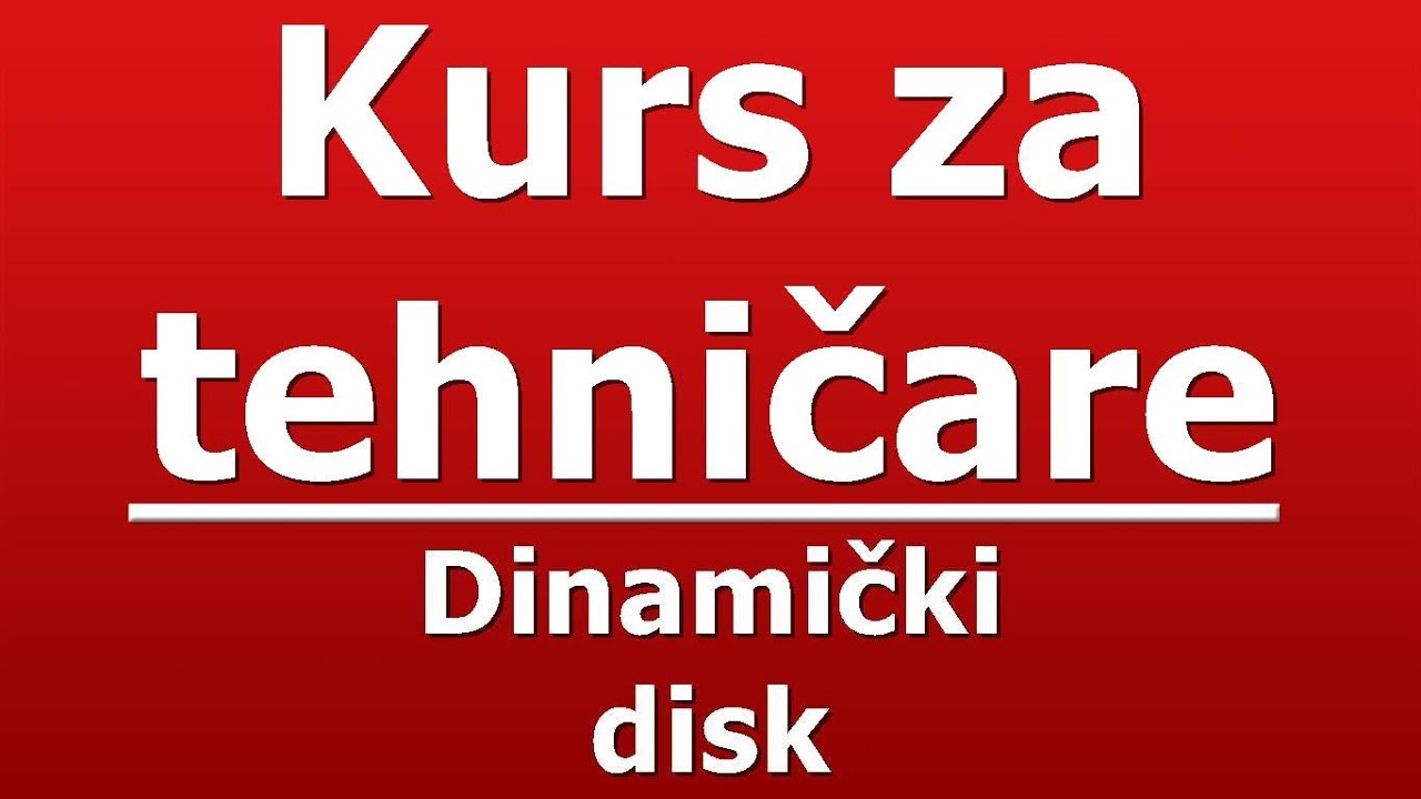 Dinamički Disk