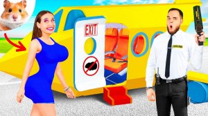Как Пронести Домашних Животных в Самолёт # Смешные Моменты от Fun Challenge