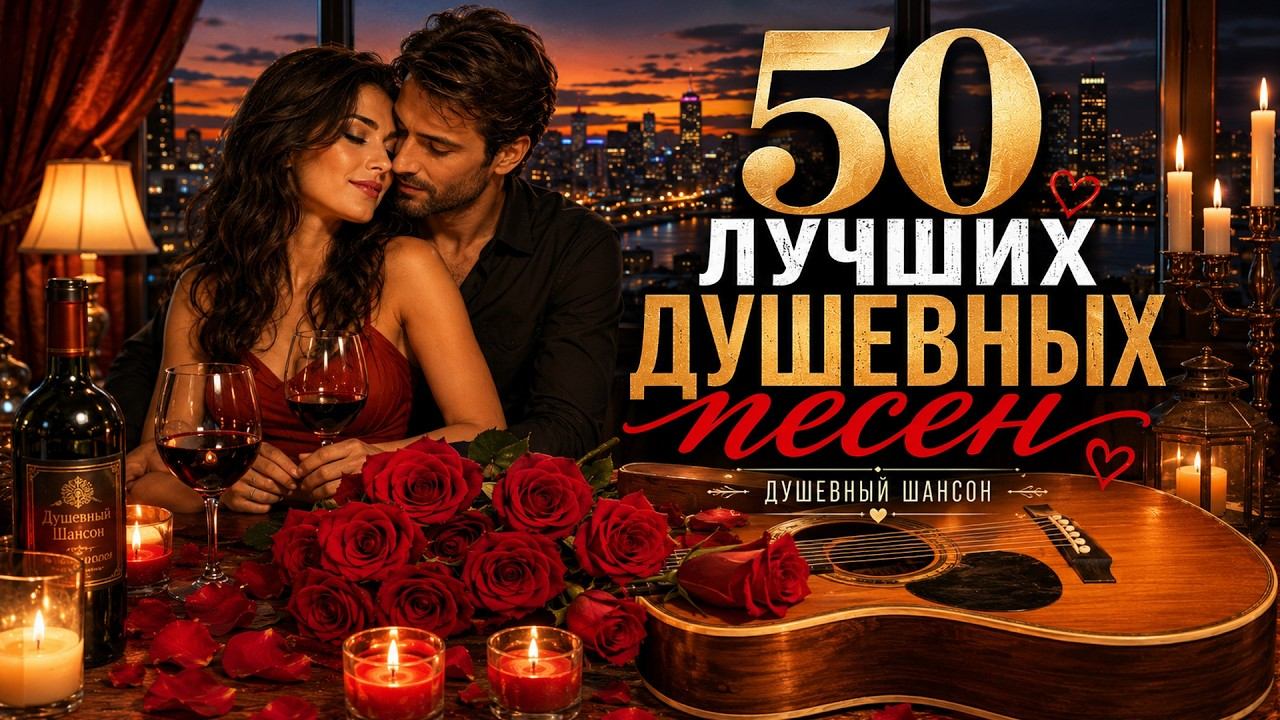 50 ЛУЧШИХ ДУШЕВНЫХ ПЕСЕН - ДУШЕВНЫЙ ШАНСОН @romantika_shansona #душевныепесни