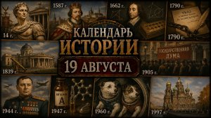 КАЛЕНДАРЬ ИСТОРИИ 19 АВГУСТА