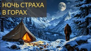 Ночь страха в горах (Мистическая история, Урал, горы, палатка, туристы, снежный человек, йети)