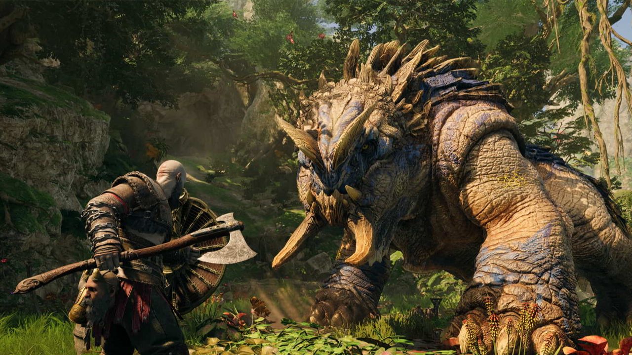 GOD of WAR(1080P) - Встреча с ведьмой