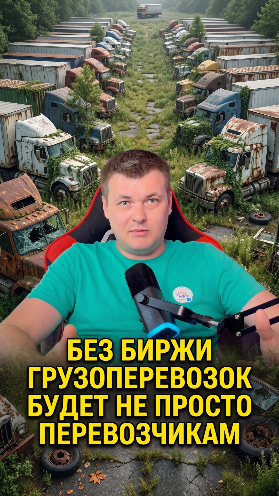 Вот почему перевозчику тяжело будет без посредника. Подпишись!