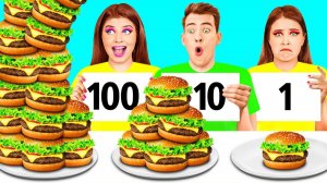 100 Слоев еды Челлендж _ Смешные челленджи от