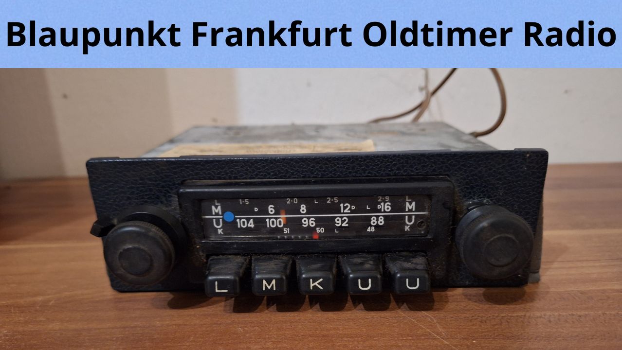 Blaupunkt Frankfurt Oldtimer Radio